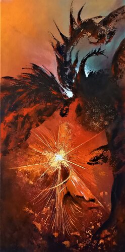 METAMORPHOSE by Patrice Bru, Painting for Sale on Select