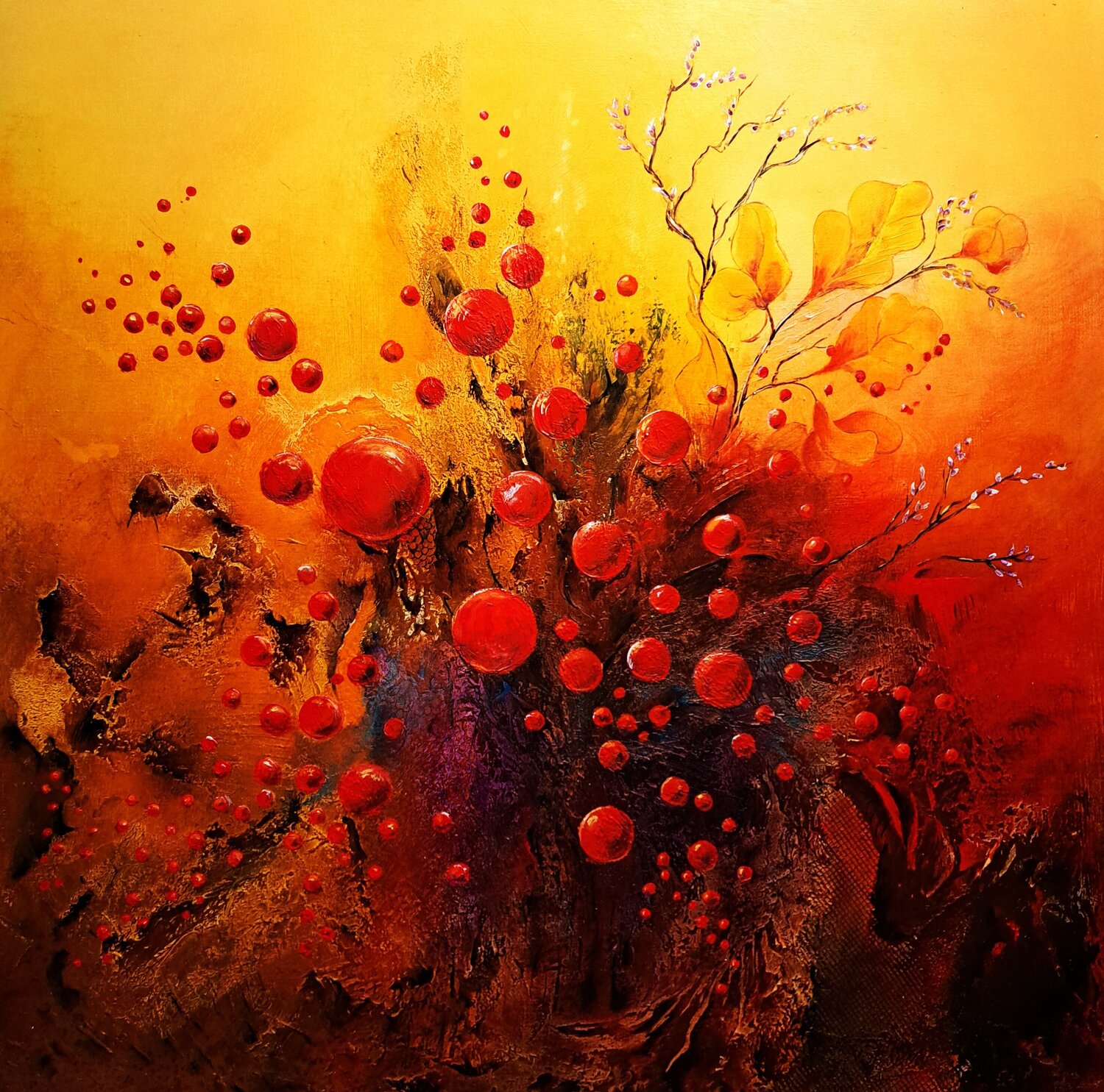 FANTAISIE Patrice Bru Original painting for sale