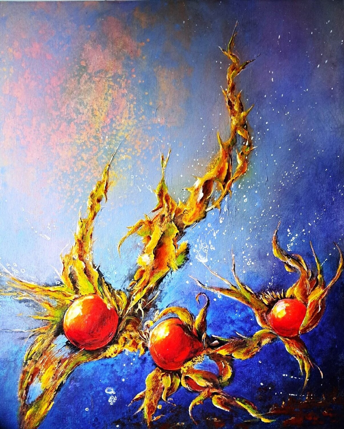 TENTATION Patrice Bru Original painting for sale