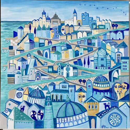 SMERALDINA by MARIA PIA MUCCI, Painting for Sale on Select
