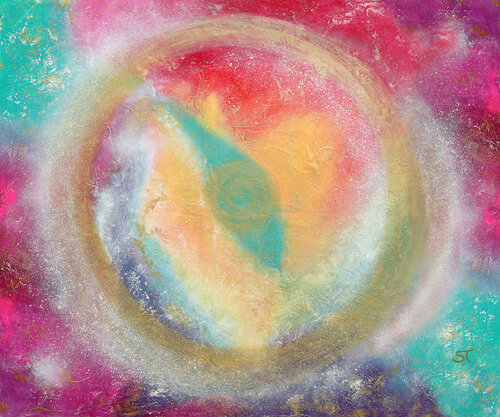 Lovely Energie by Stefanie Taubenheim, Painting for Sale on Select