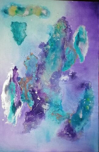 Lemurien by Stefanie Taubenheim, Painting for Sale on Select