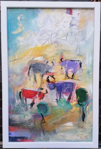 The colour of Nature by Stefanie Taubenheim, Painting for Sale on Select