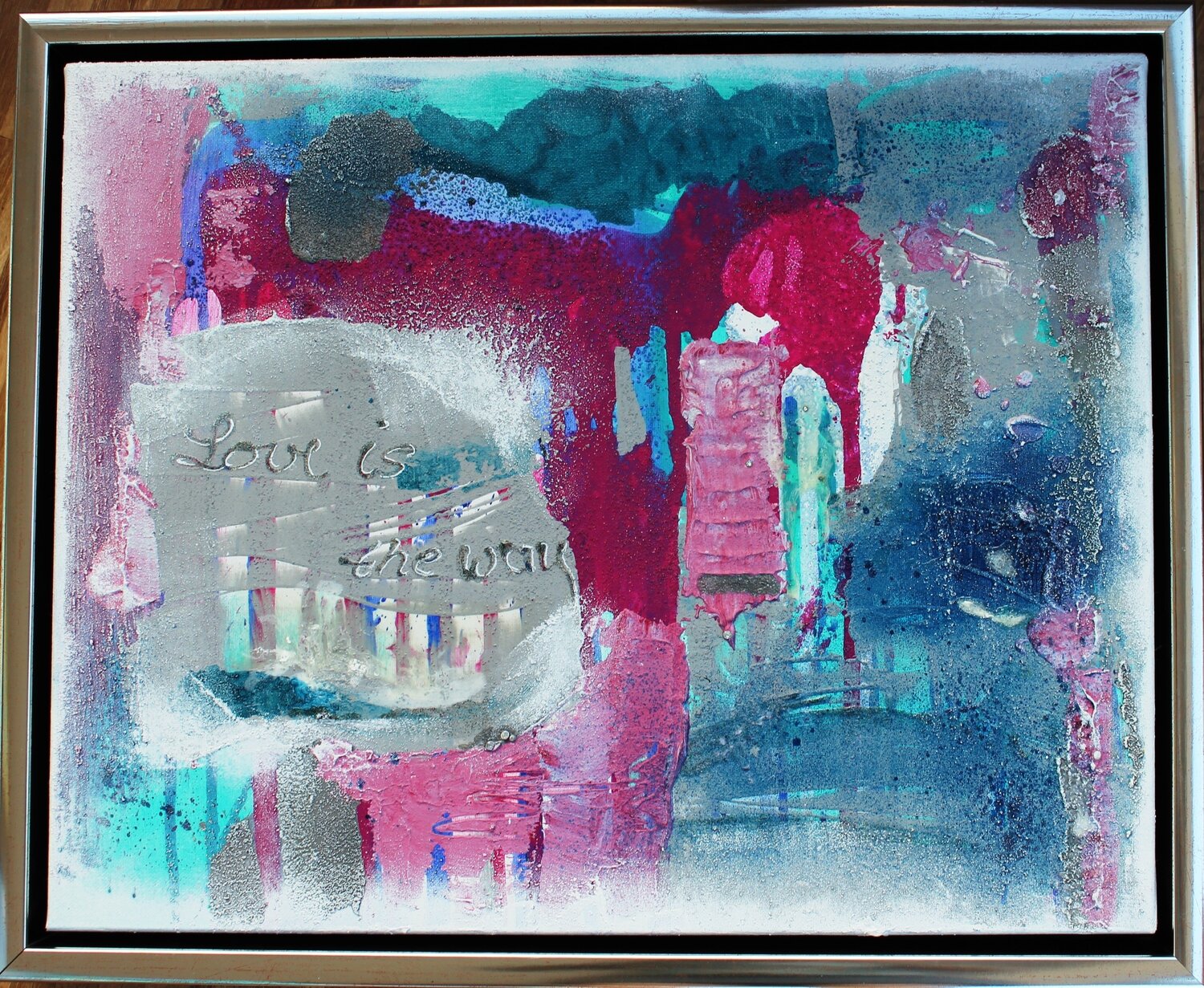 Love is the way Stefanie Taubenheim Original painting for sale
