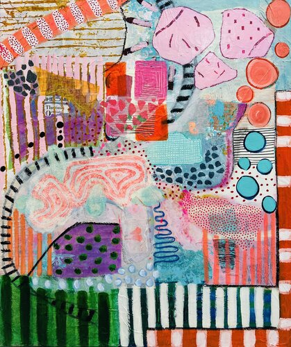 Candyland von Lone Gadegaard Dyrby, Malerei kaufen auf Select
