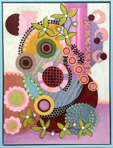 Viva by Lone Gadegaard Dyrby, Painting for Sale on Select