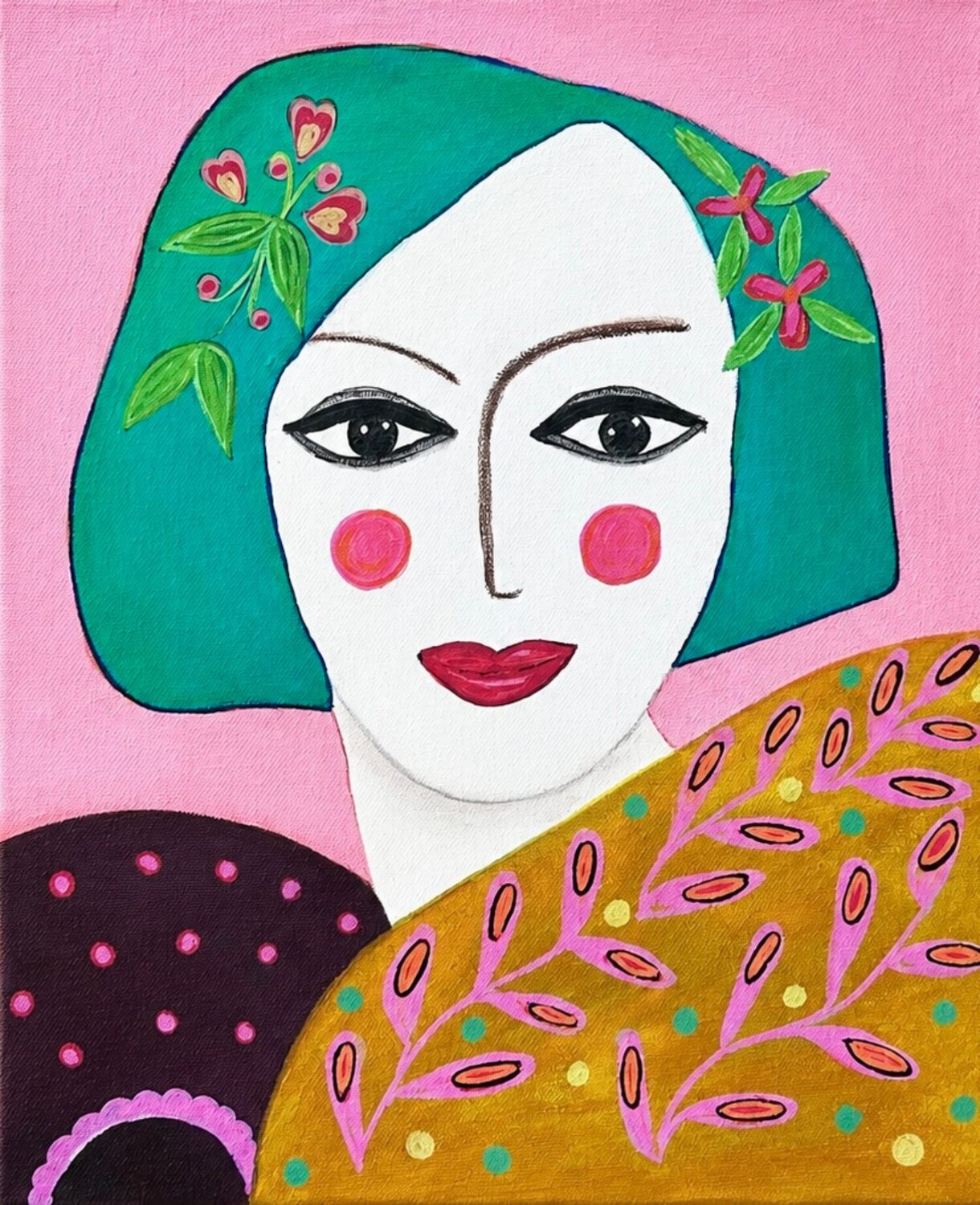 Florence Lone Gadegaard Dyrby Original painting for sale