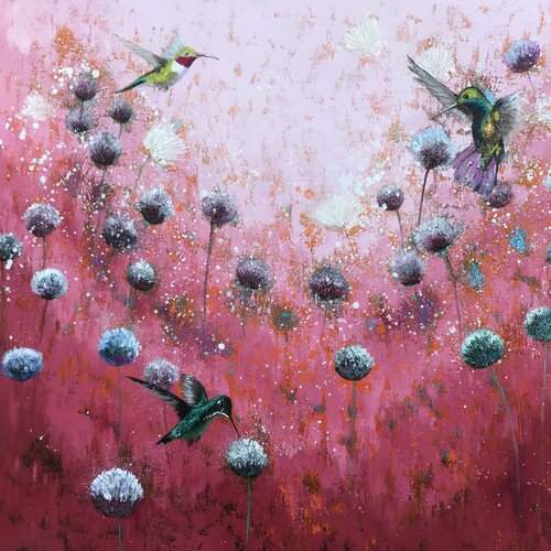 Warm Embrace by Laure Bury, Painting for Sale on Select