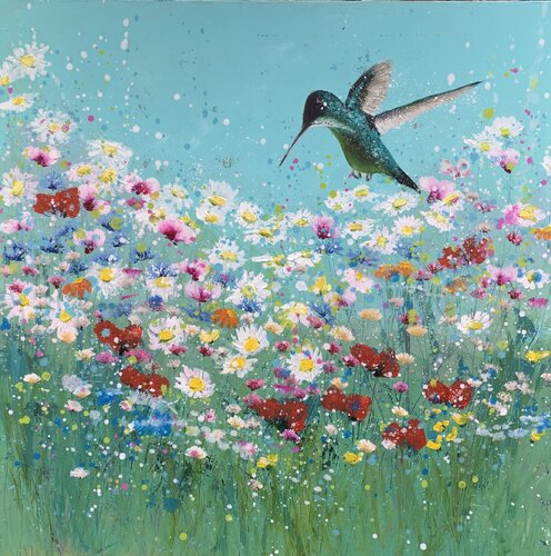 Live in Joy by Laure Bury, Painting for Sale on Select