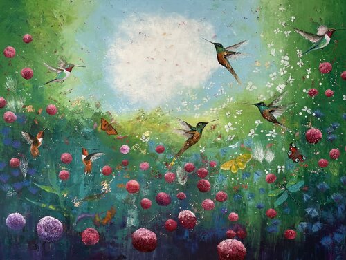 Ode To Joy by Laure Bury, Painting for Sale on Select