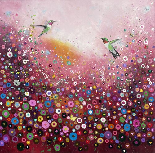 Love Is On Its Way by Laure Bury, Painting for Sale on Select