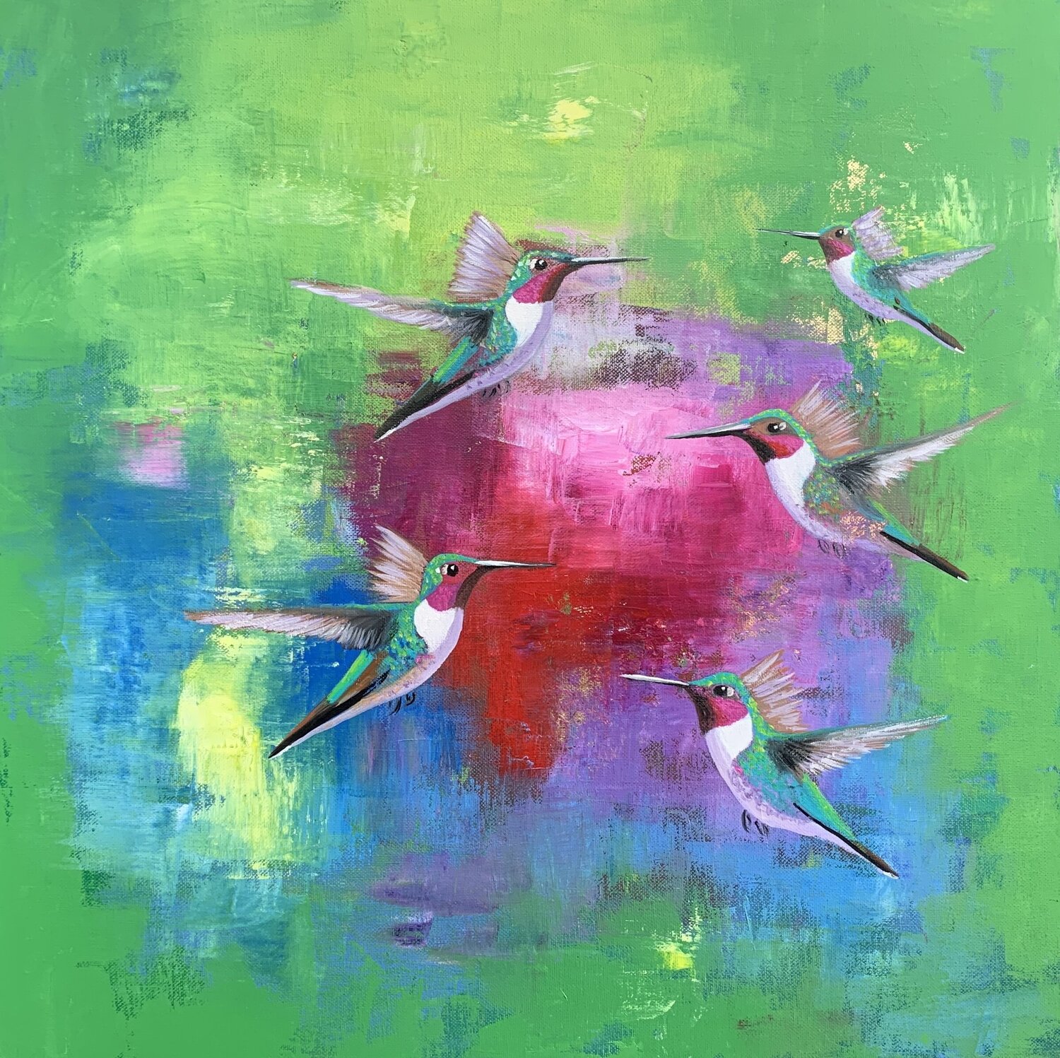 Joie de Vivre Laure Bury Original painting for sale