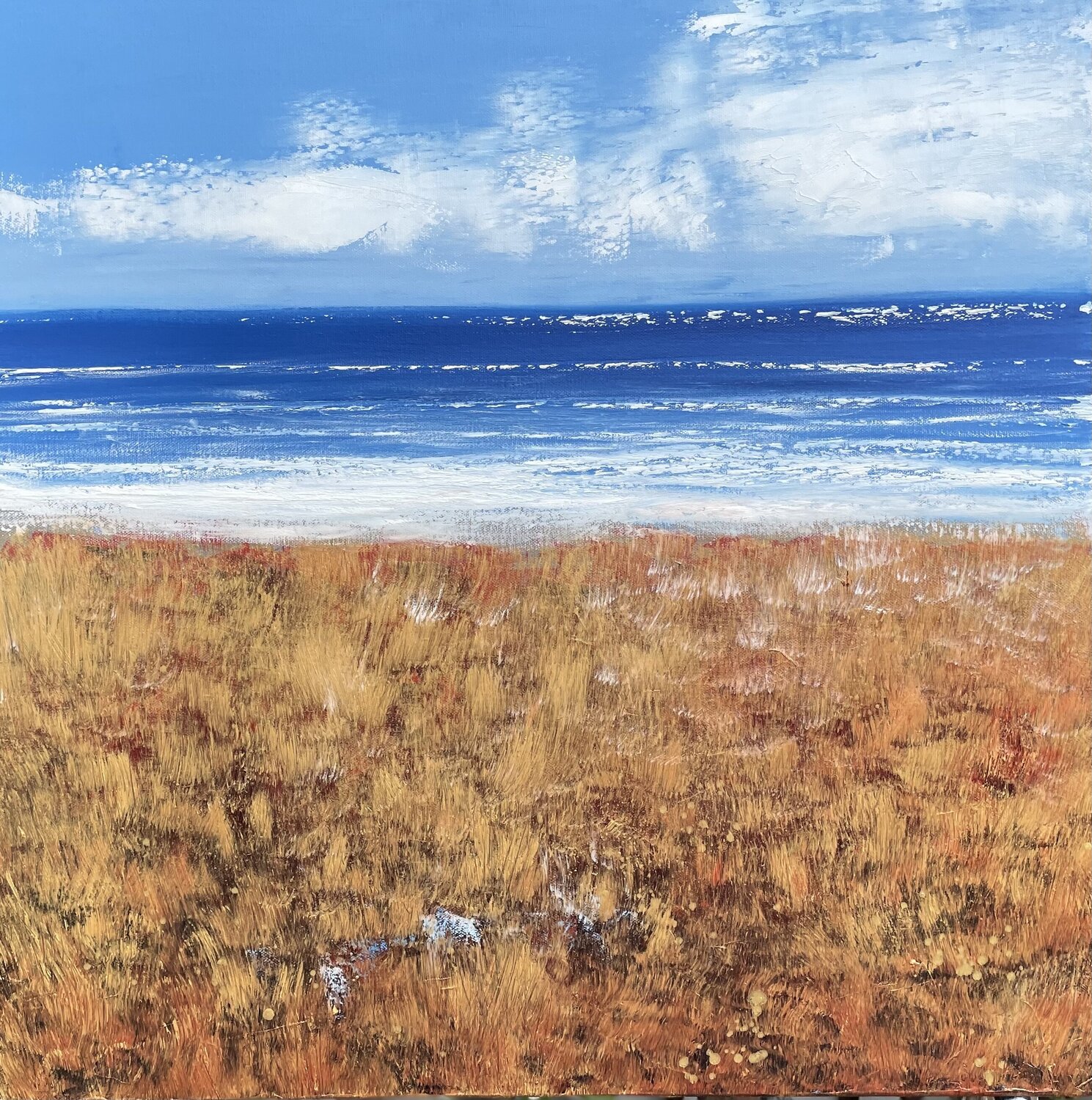 Fields of Gold Laure Bury Original painting for sale