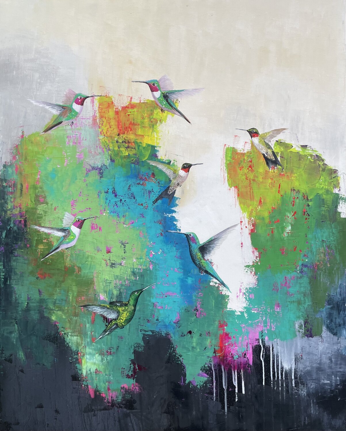 Dance With Me Laure Bury Original painting for sale