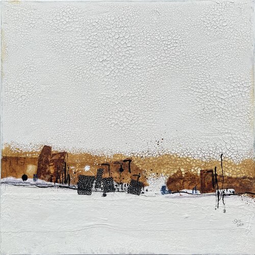 Dorf by Sigrid Koller, Painting for Sale on Select