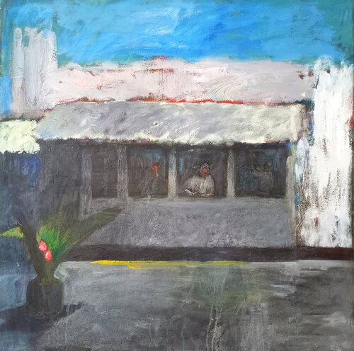 Orientalischer Imbissladen by Irina Seller, Painting for Sale on Select