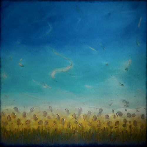 Summer Breeze by Alexandra Ziółkowska, Painting for Sale on Select