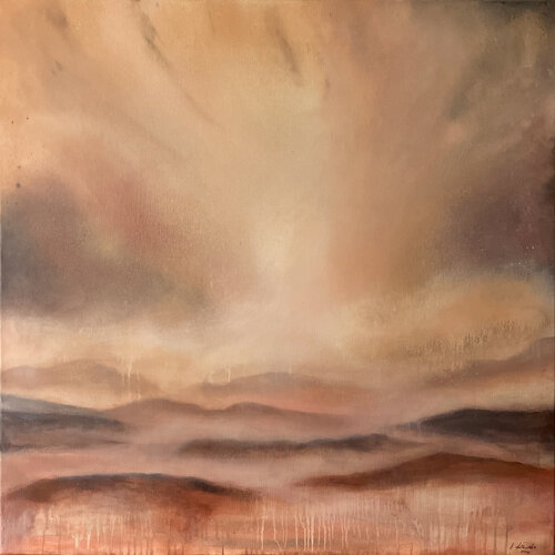 Am I A Woman From Mars by Alexandra Ziółkowska, Painting for Sale on Select