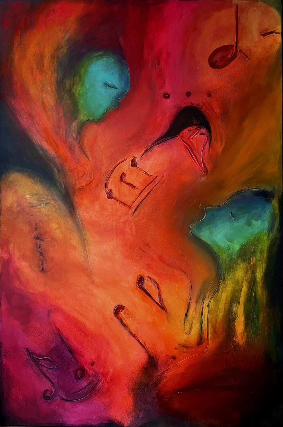 Beggin Alexandra Ziółkowska Original painting for sale