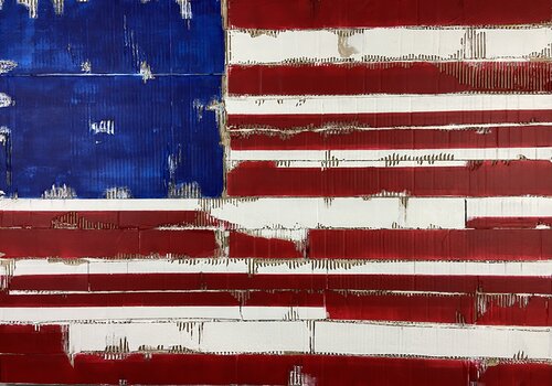 Old Glory 02 by David Decourcelle, Painting for Sale on Select