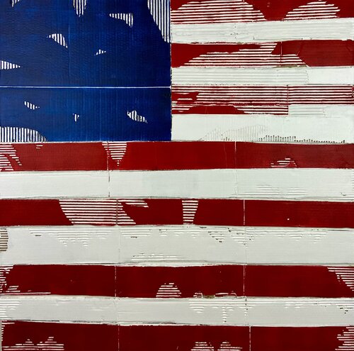 Old Glory 10 by David Decourcelle, Painting for Sale on Select