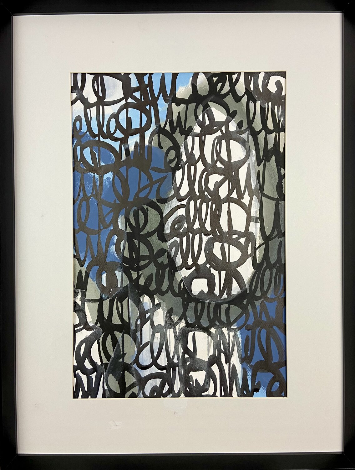 DCL - BnBlW 03 David Decourcelle Original painting for sale