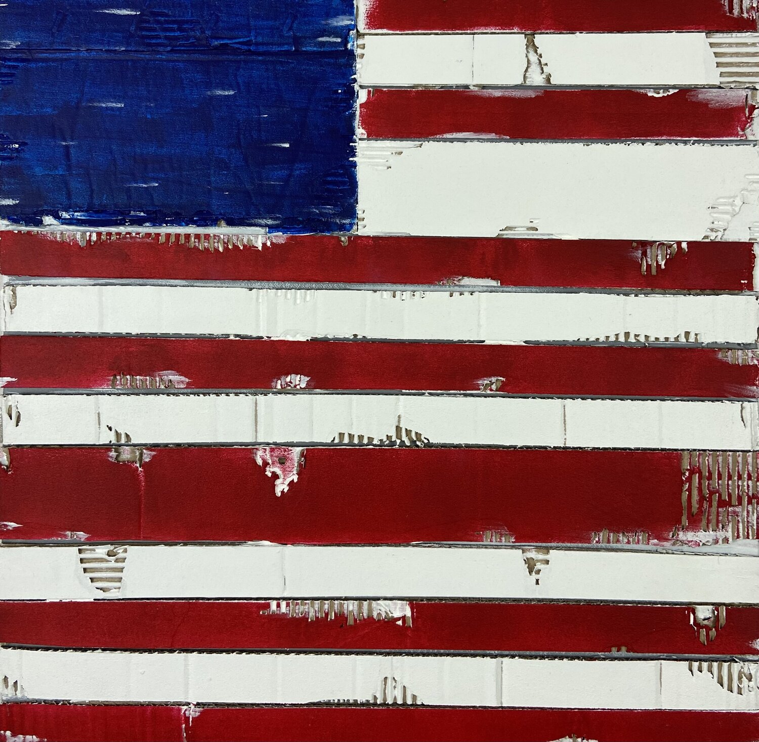 Old Glory 05 David Decourcelle Original painting for sale