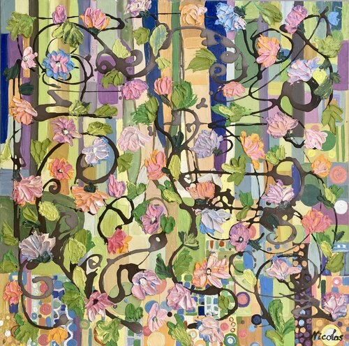 "Spring Awakening" by Pintor Nicolas, Painting for Sale on Select