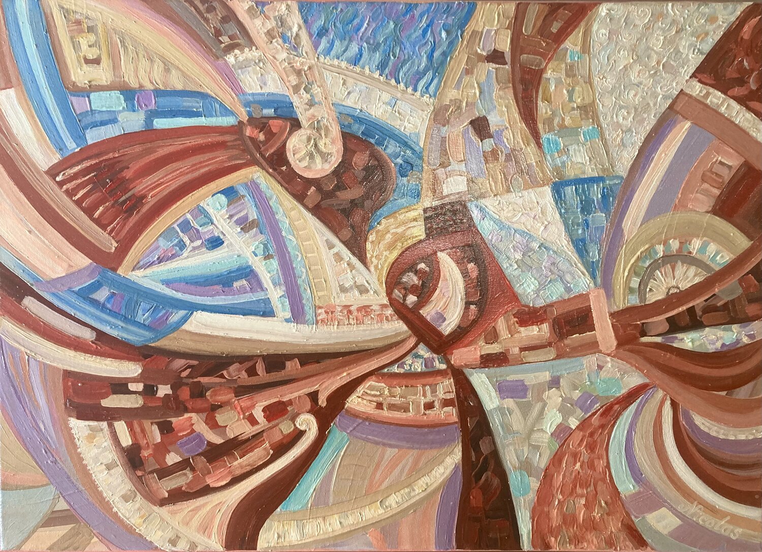 «Amor Supreme” Pintor Nicolas Original painting for sale