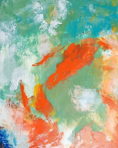 LATENCIAS by Elena Grish, Painting for Sale on Select