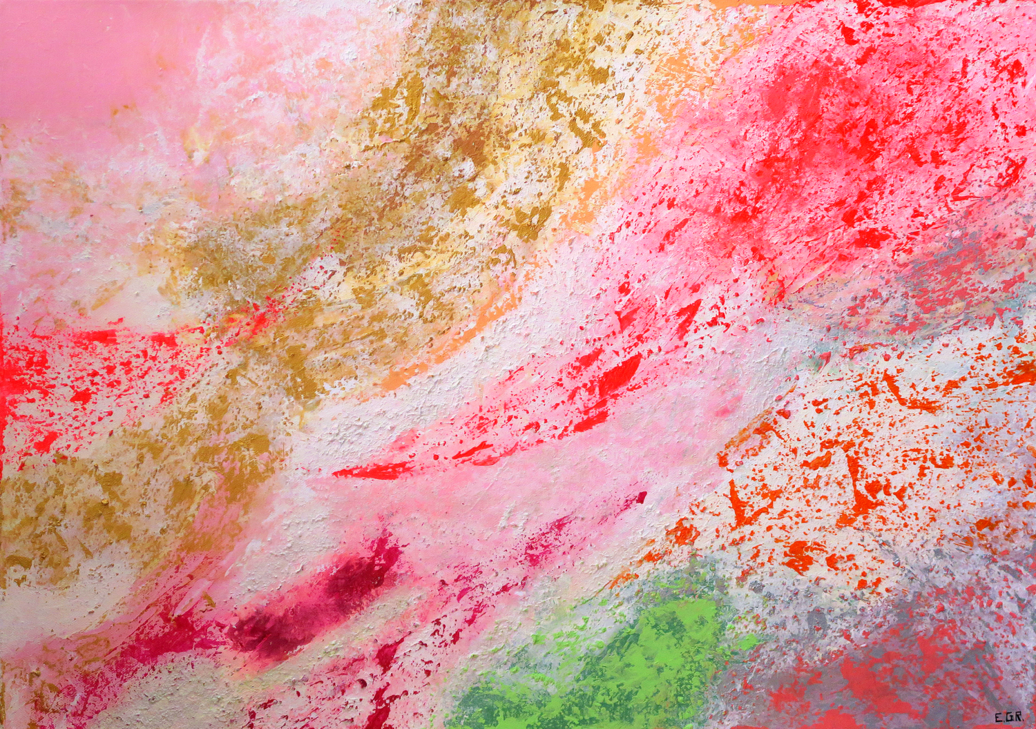 Destellos de Esperanza Elena Grish Original painting for sale