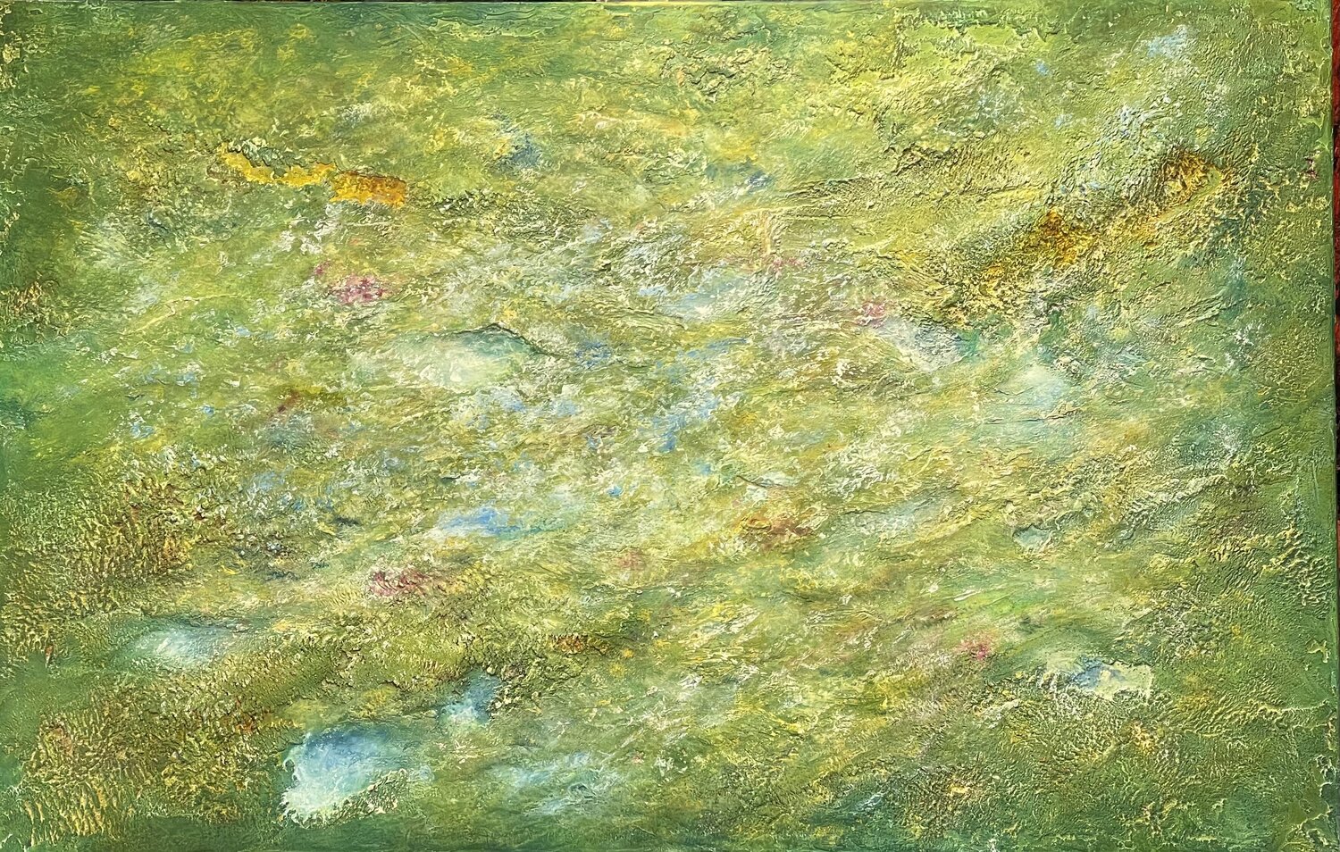 Hommage à Monet Robert Kachel Original painting for sale