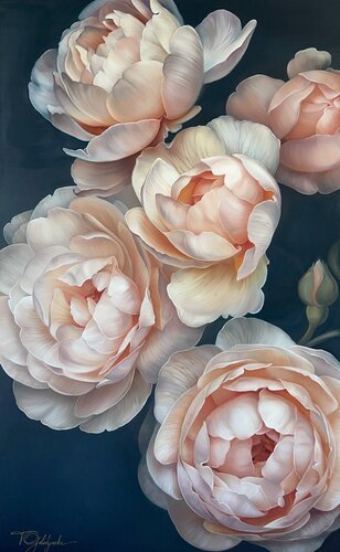 English Roses by Tanya Golodynska, Painting for Sale on Select