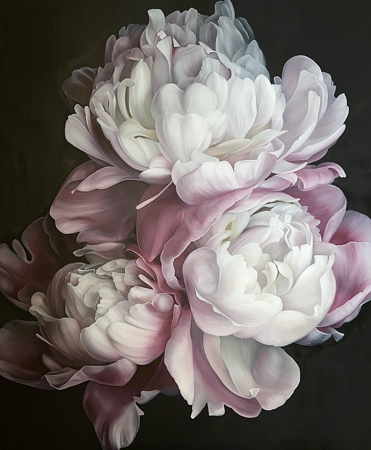Peony Extract Tanya Golodynska Original painting for sale