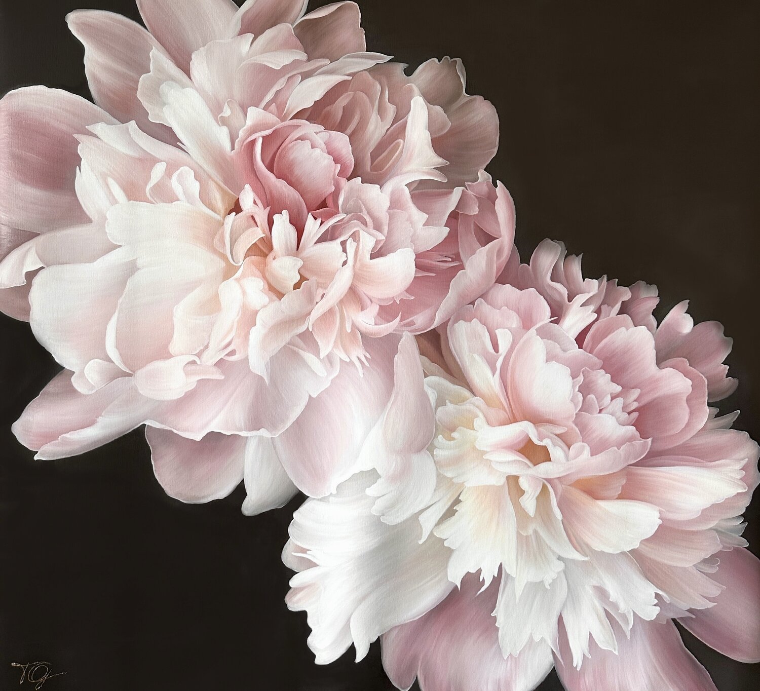 Ethereal Bloom Tanya Golodynska Original painting for sale