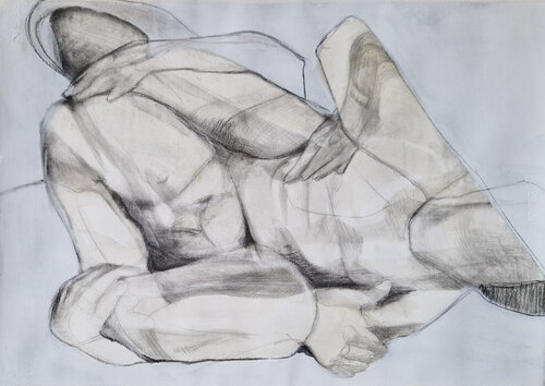 Entanglement by Dick van Dijk, Drawing for Sale on Select