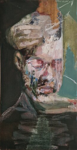 Portrait II by Dick van Dijk, Painting for Sale on Select