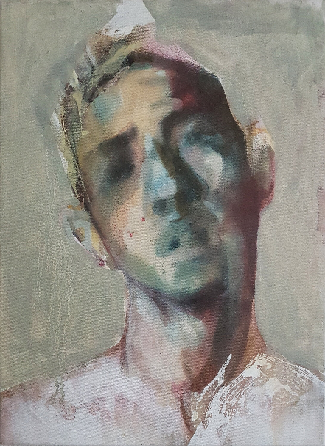 Pink Youth Dick van Dijk Original painting for sale