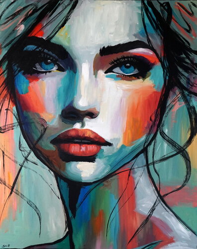 Layla by Rafal Stach Kozina, Painting for Sale on Select
