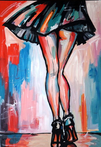 In Mini by Rafal Stach Kozina, Painting for Sale on Select