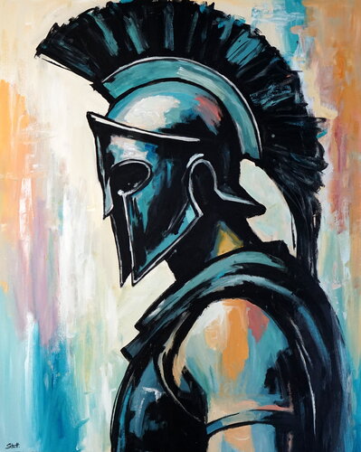 Spartan Spirit von Rafal Stach Kozina, Malerei kaufen auf Select