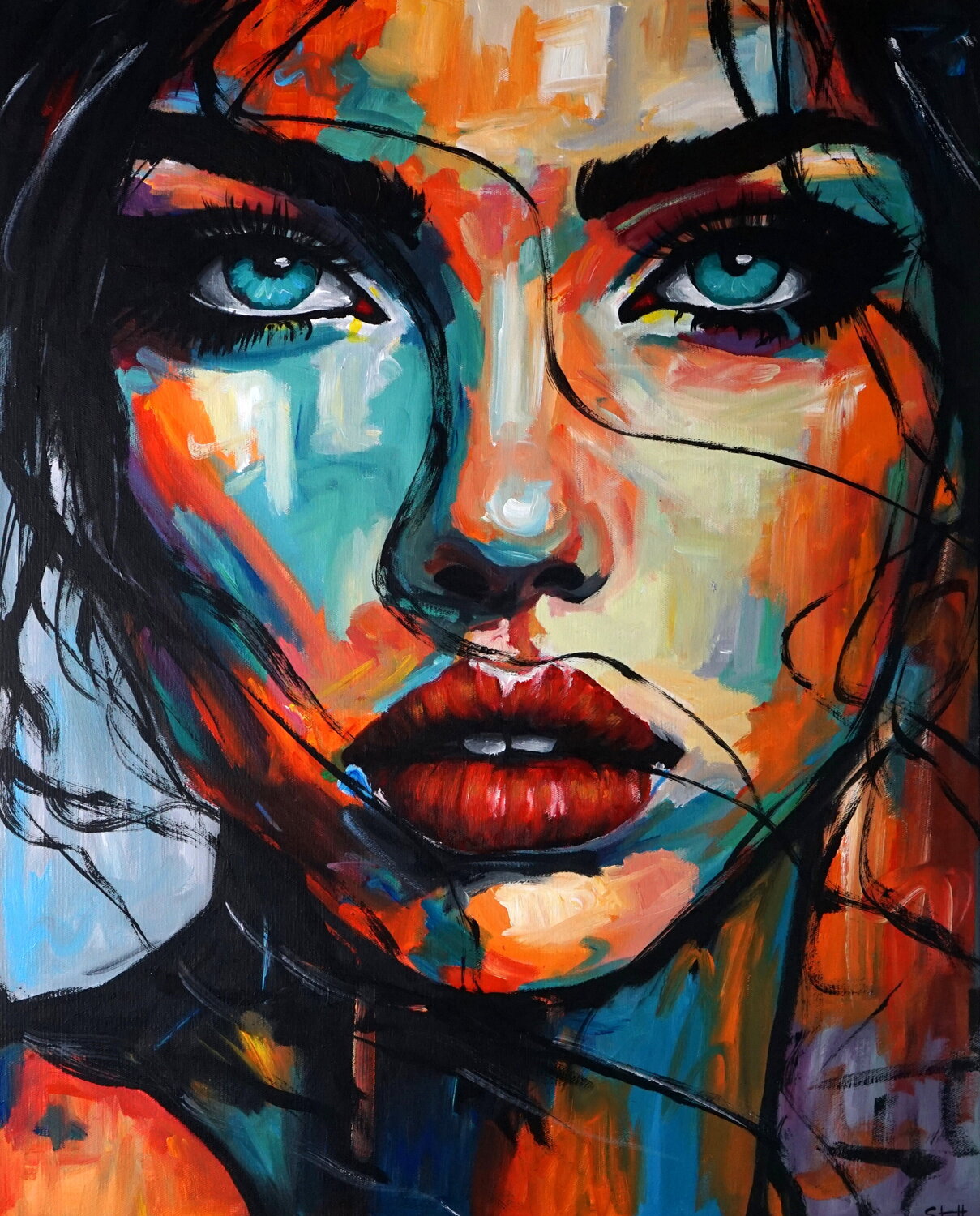 Aine Rafal Stach Kozina Original painting for sale