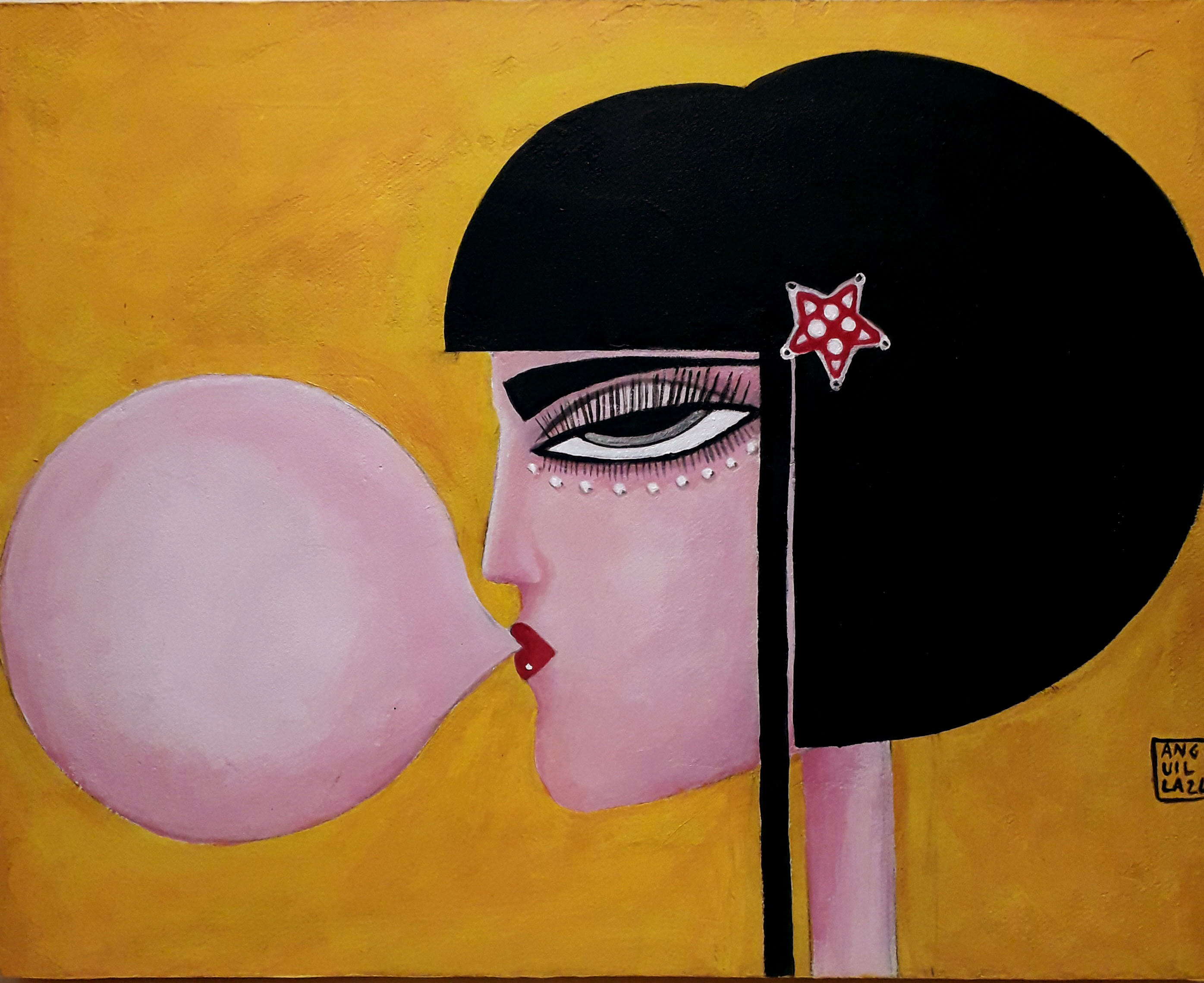 Topic Gum paintings