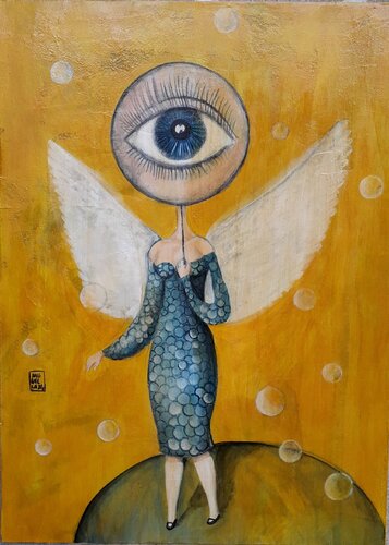 La Musa by Anguilla Ink, Painting for Sale on Select