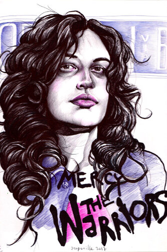 The warriors: Mercy by Anguilla Ink, Drawing for Sale on Select