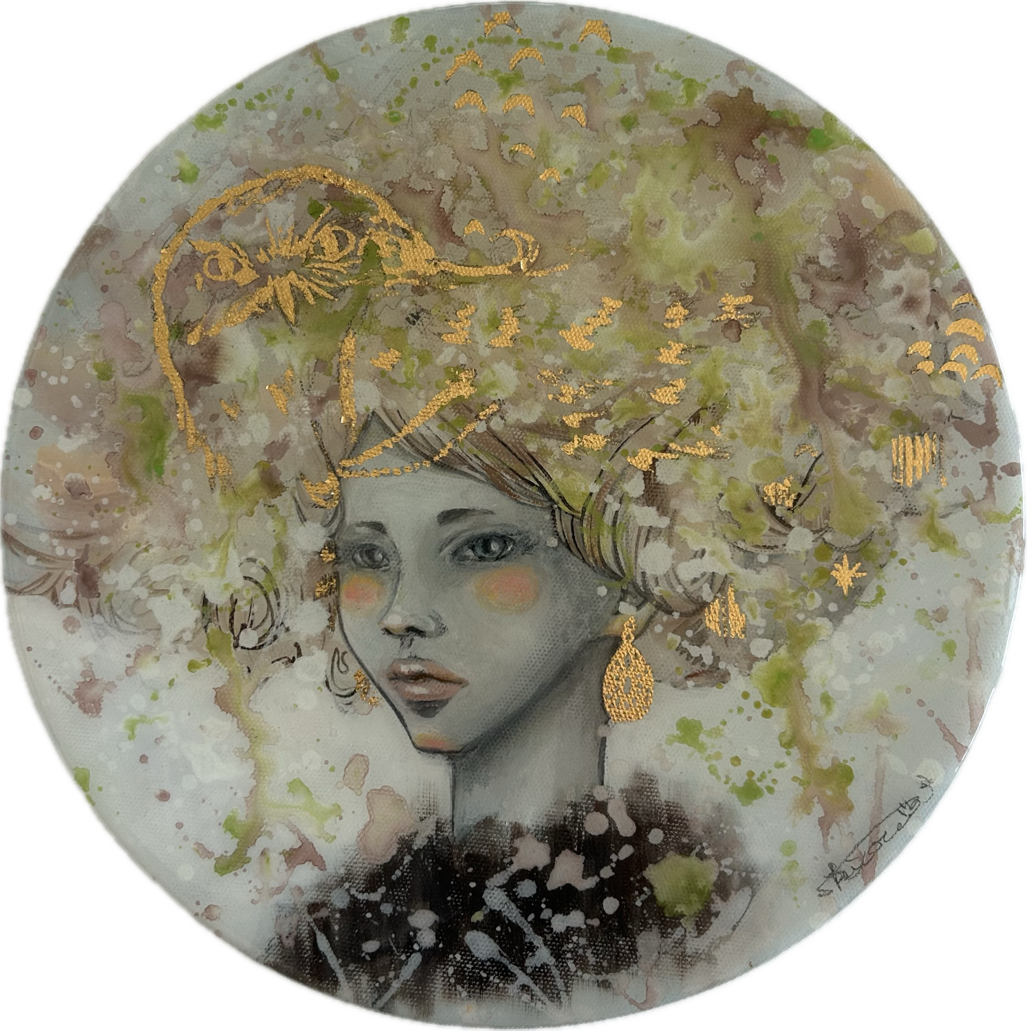 Lost in the Wild Keiko Suzuki Möller Original painting for sale