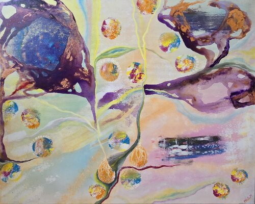 Frühling by Othilia Middendorf, Painting for Sale on Select
