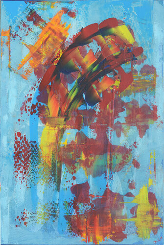 Dynamik by Othilia Middendorf, Painting for Sale on Select