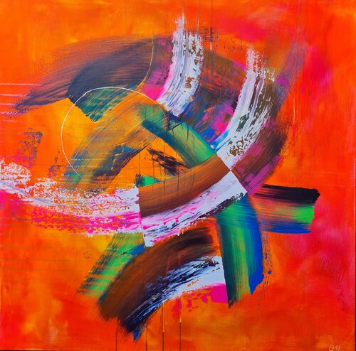 Auge by Othilia Middendorf, Painting for Sale on Select