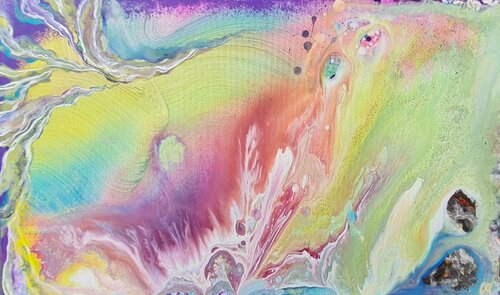 Korallenriff by Othilia Middendorf, Painting for Sale on Select